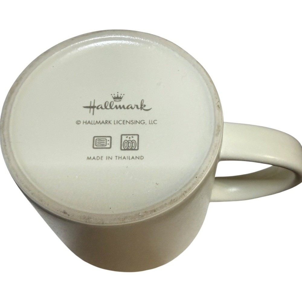Hallmark Best Guy Ever Ceramic Coffee Mug Off-White Textured Stoneware Gift - Picture 4 of 5